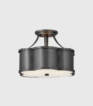 Chance 2lt Semi-Flush Ceiling Light
