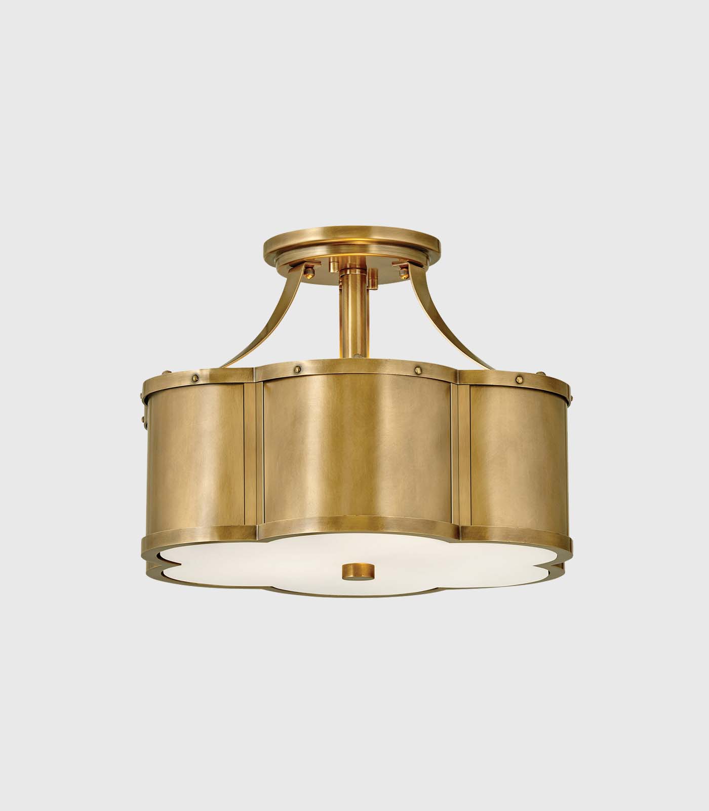 Chance 2lt Semi-Flush Ceiling Light
