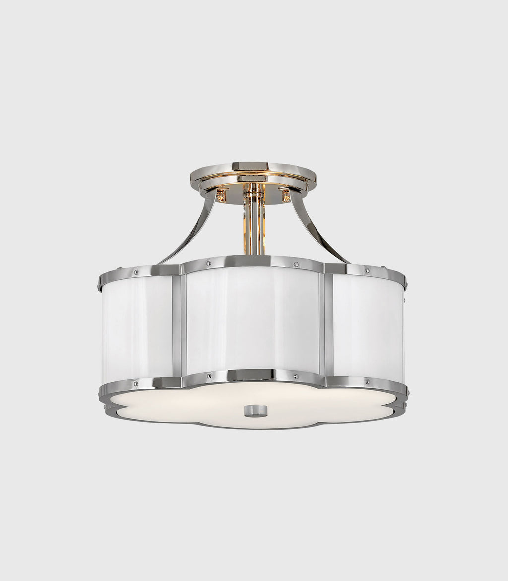 Chance 2lt Semi-Flush Ceiling Light