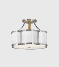 Chance 2lt Semi-Flush Ceiling Light
