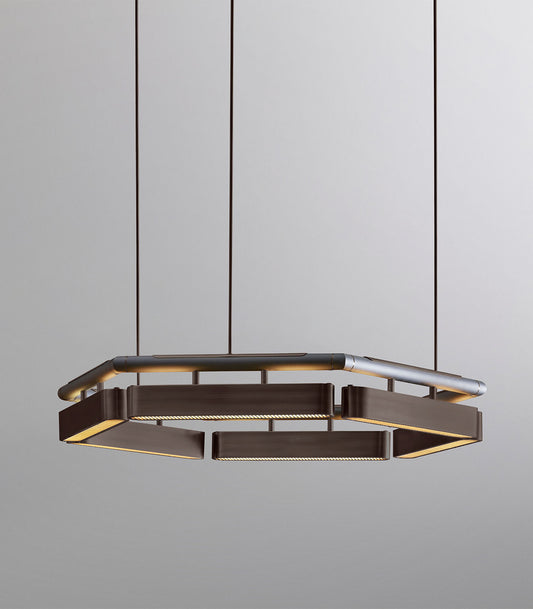 Colt Hexagon Chandelier