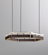 Colt Hexagon Chandelier