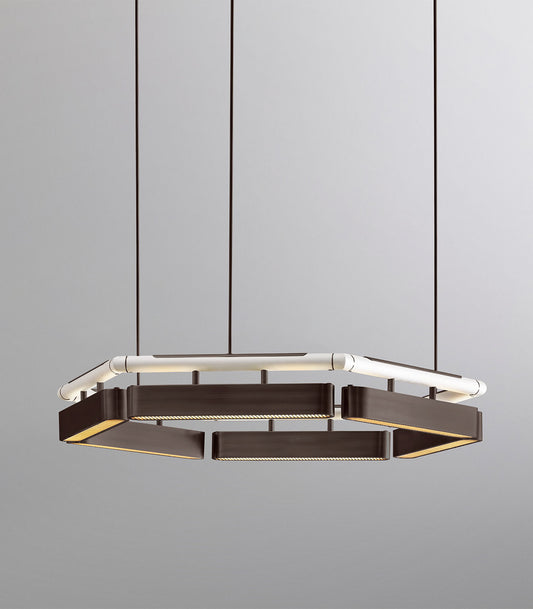 Colt Hexagon Chandelier