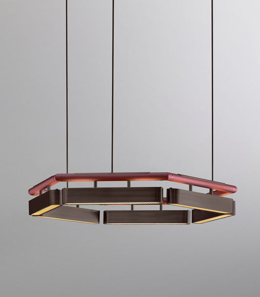 Colt Hexagon Chandelier