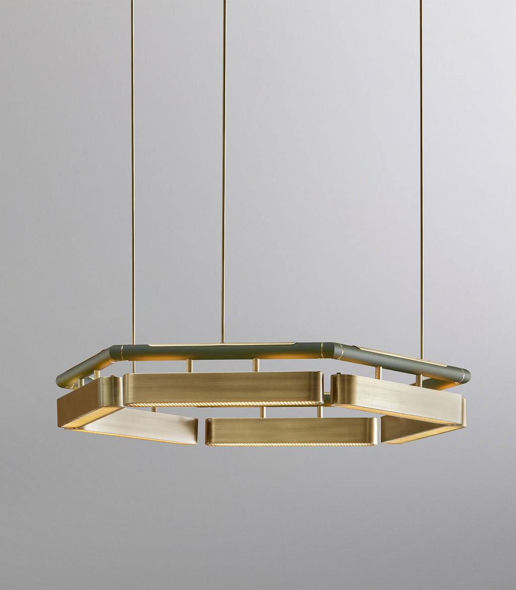 Colt Hexagon Chandelier