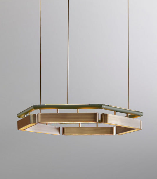 Colt Hexagon Chandelier