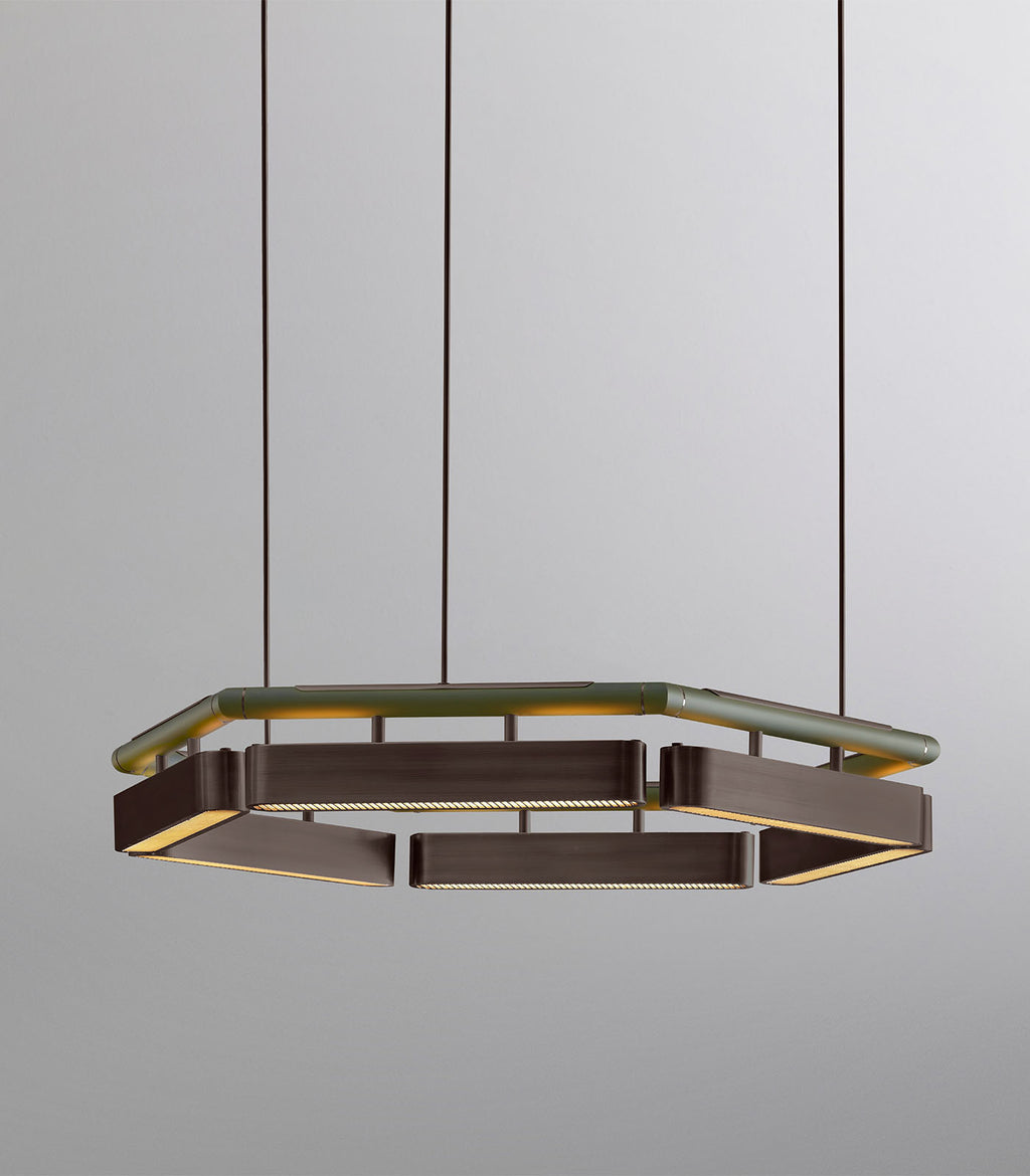 Colt Hexagon Chandelier