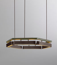 Colt Hexagon Chandelier