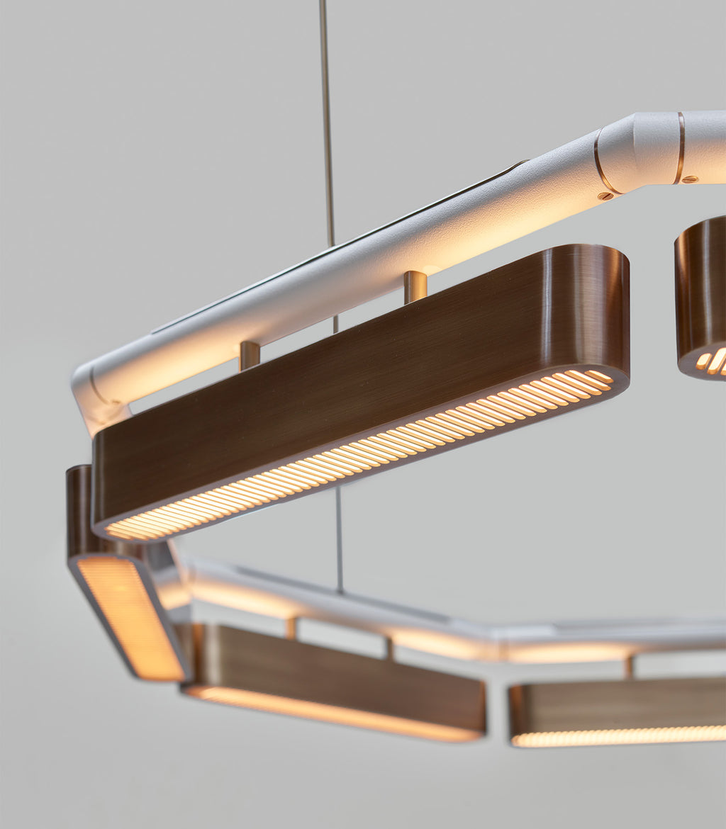 Colt Octogon Chandelier