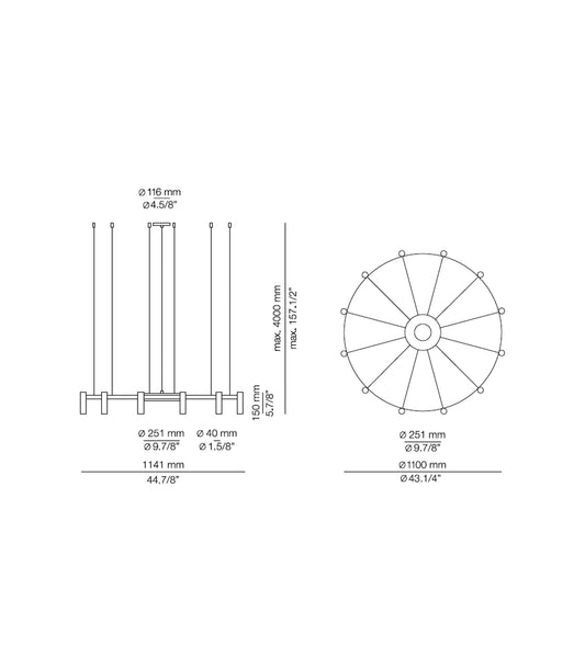 Laverd 24lt Chandelier