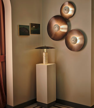 Luna Capiz Wall Light