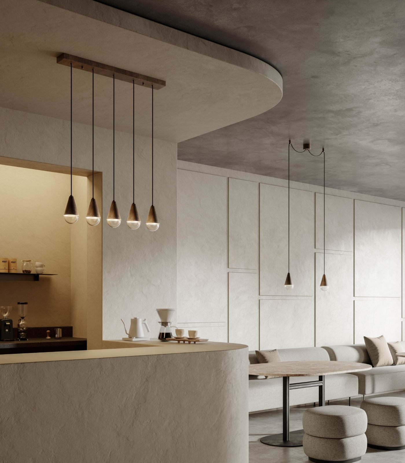 Dew Linear Pendant Light