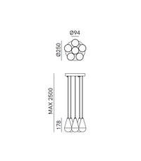 Dew Cluster Pendant Light