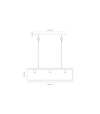 Frosted / 3 Light - Additional Image