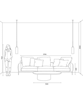 Parlour Lite Elong Pendant Light