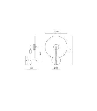 Erto Large Wall Light