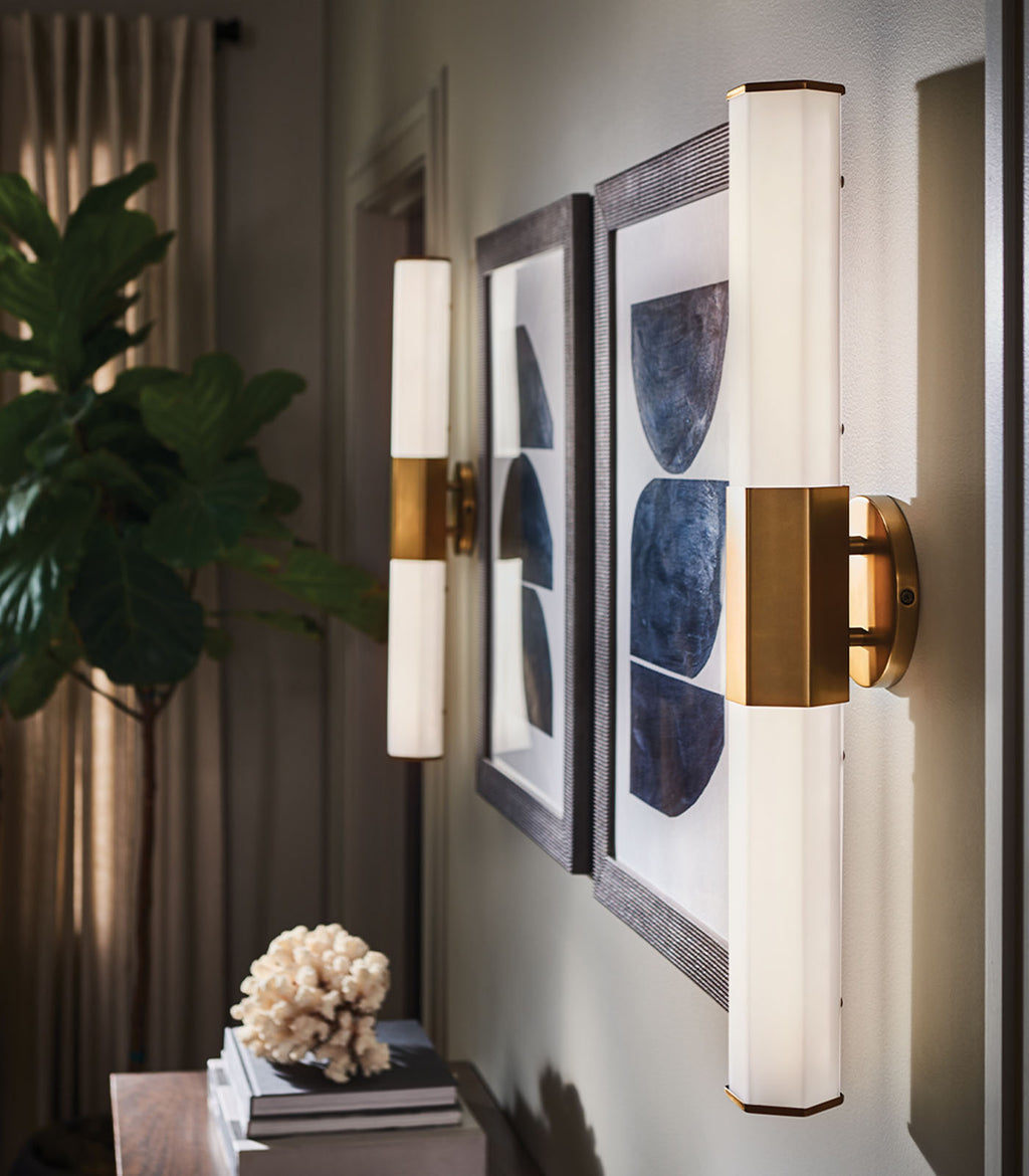 Facet Dual Wall Light