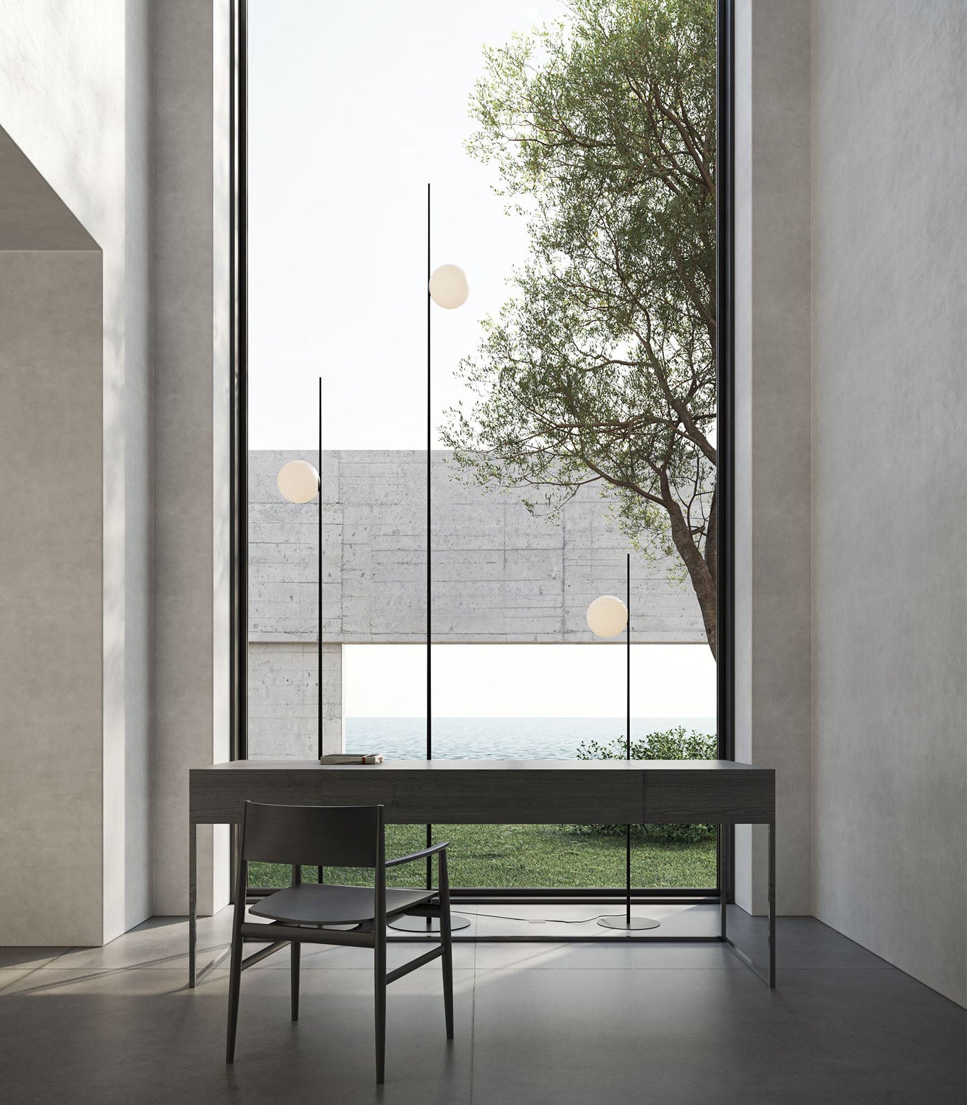 Atmosphere Outdoor Floor Lamp