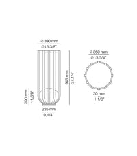 Bols Tall Outdoor Floor Lamp