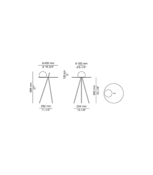 Circ Outdoor Floor Lamp