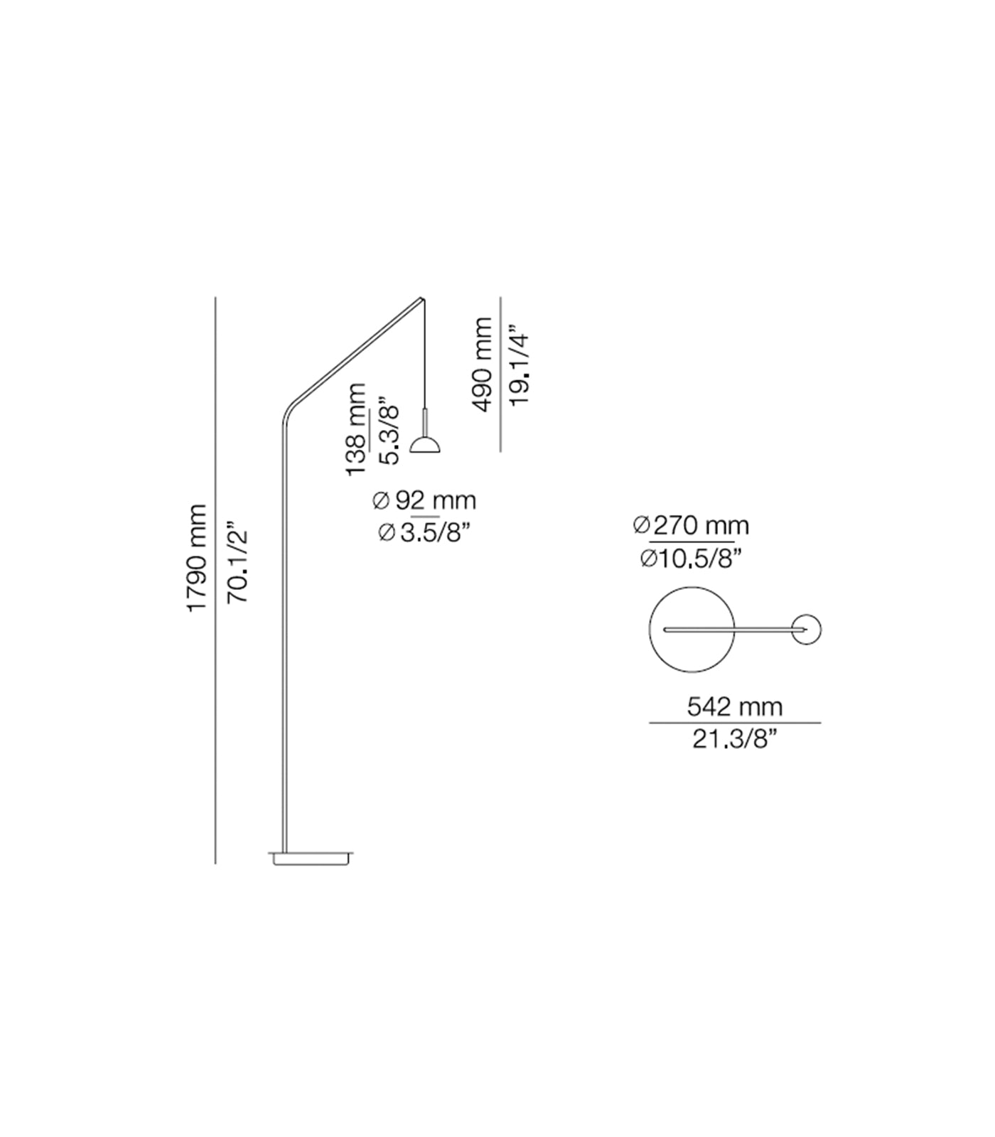 Cupolina Floor Lamp