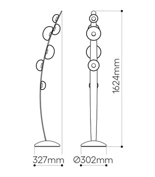 Dew Drops Floor Lamp