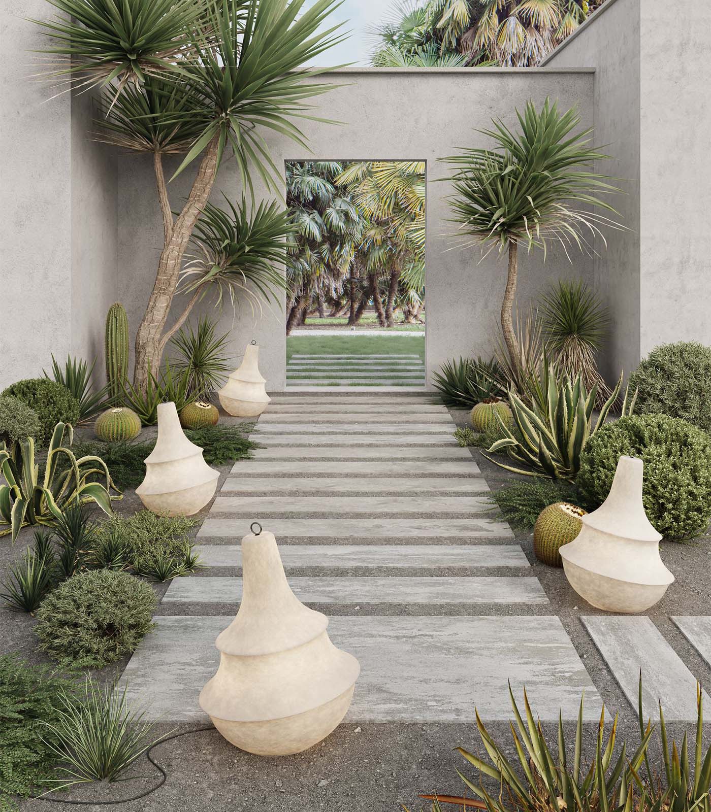 Lady D Outdoor Floor Lamp