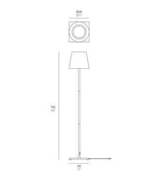 Poldina 230V Floor Lamp