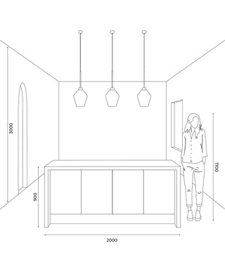 Parlour Lite Geo Pendant Light