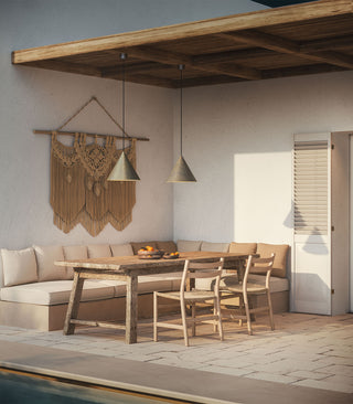 Cone Outdoor Pendant Light