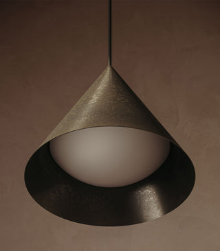 Cone Outdoor Pendant Light