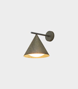 Cone Straight Outdoor Wall Light