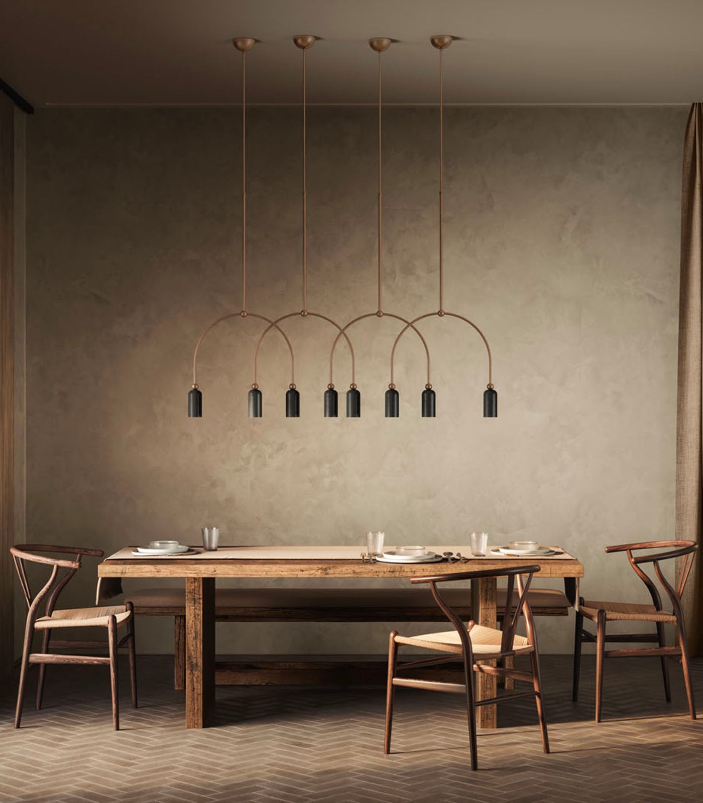 Madame 2lt Pendant Light