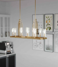 Kimrose 10lt Linear Chandelier