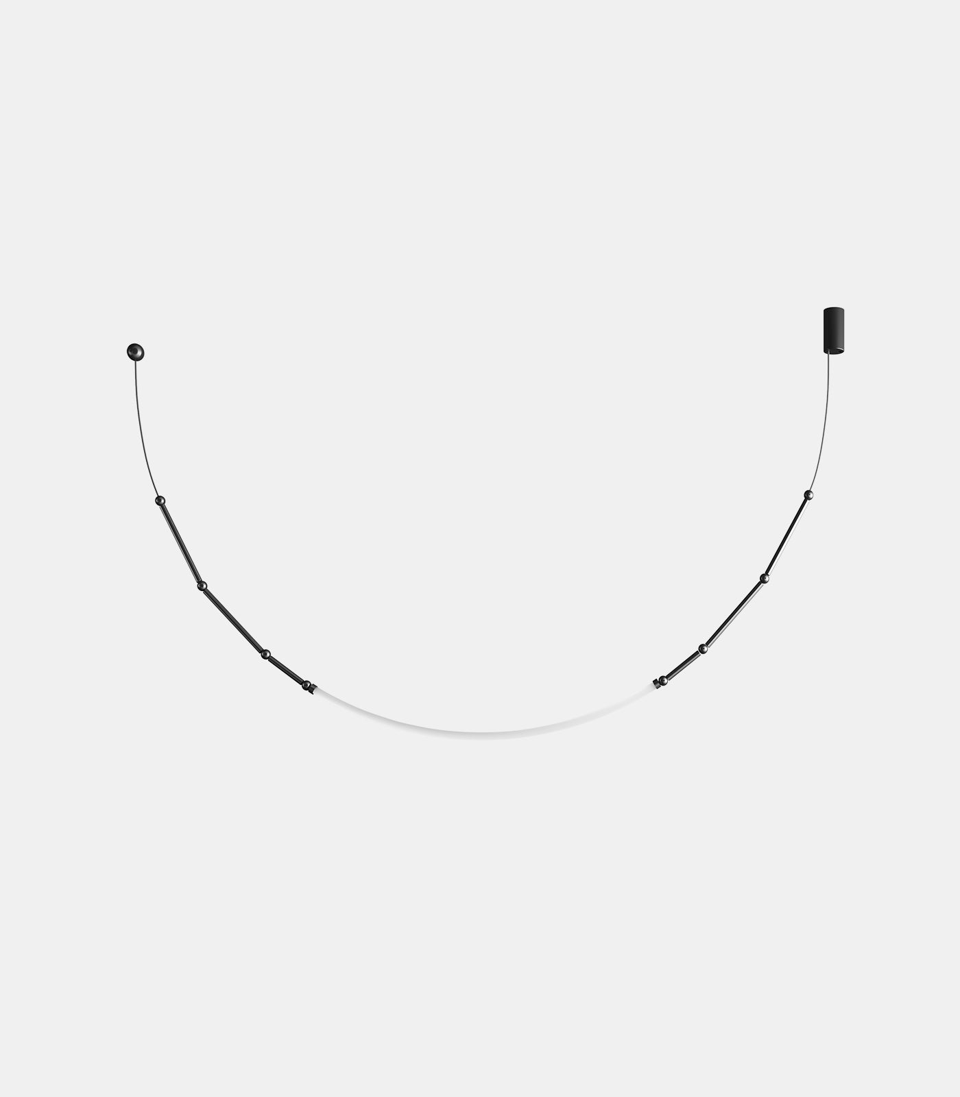 Leda Outdoor Curve Pendant Light