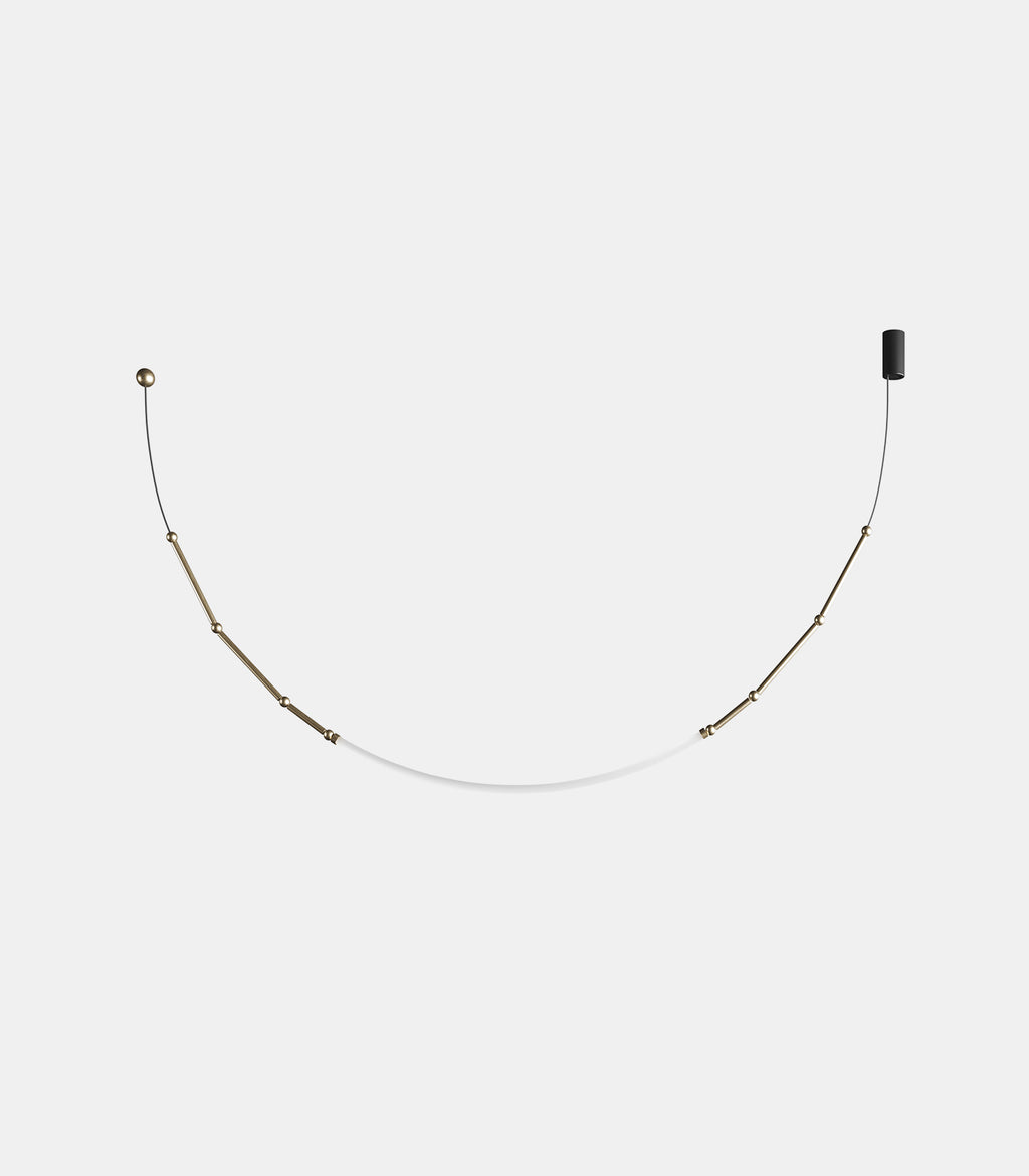 Leda Outdoor Curve Pendant Light