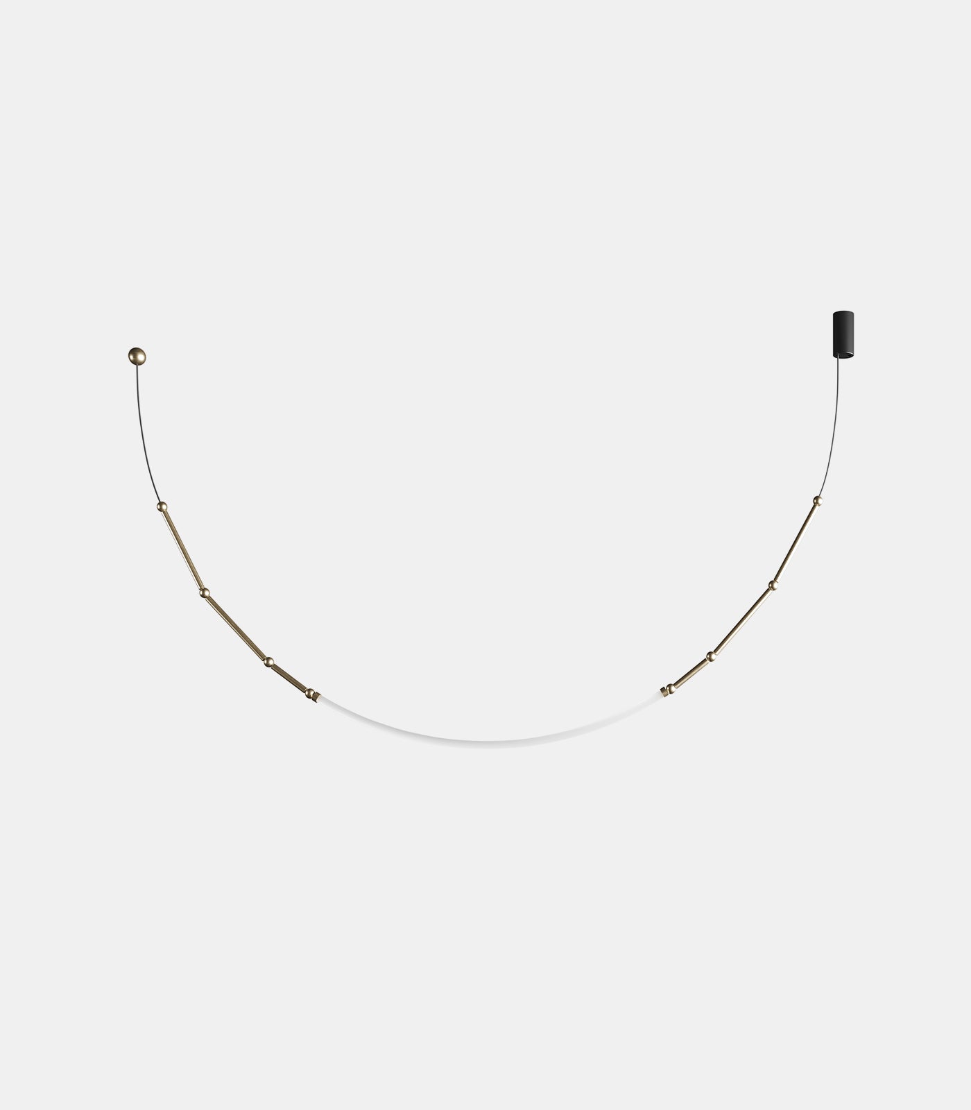 Leda Outdoor Curve Pendant Light