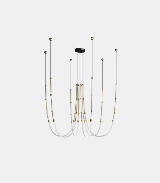 Leda 6lt Pendant Light