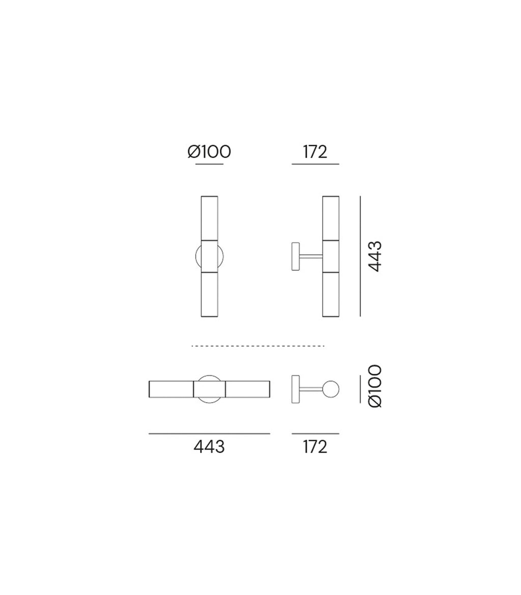 Etoile 2lt Wall Light | Interior Light | Il Fanale | LightCo Australia