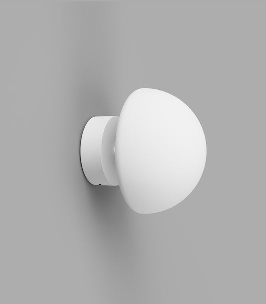 Orb Dome Short Arm Wall Light