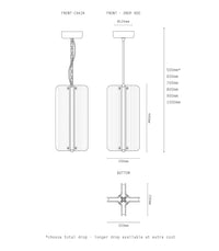 Antique Brass / Drop Rod - Additional Image