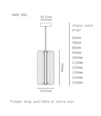 Antique Brass / Drop Rod - Additional Image