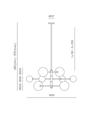 Atom Pendant Light
