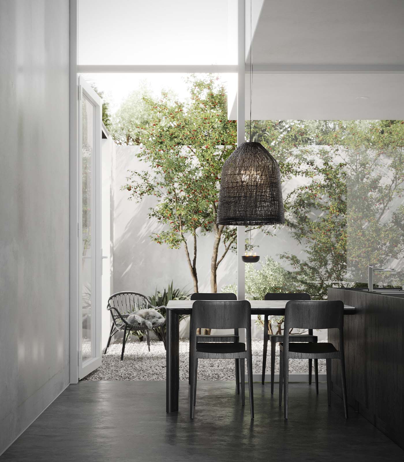 Black Out Pendant Light