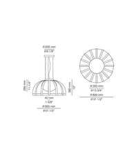 Bols Outdoor Pendant Light
