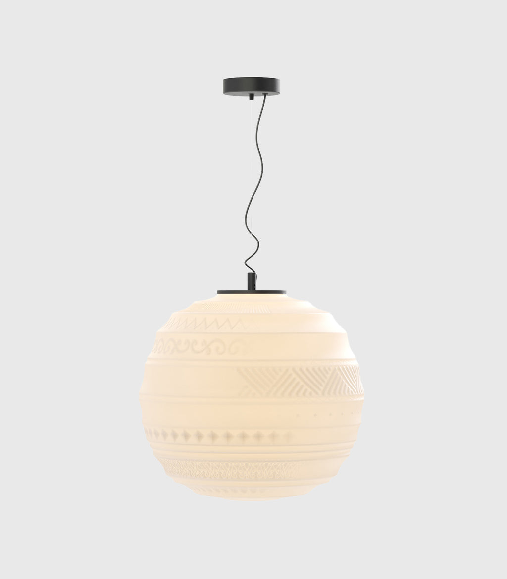 Braille Pendant Light