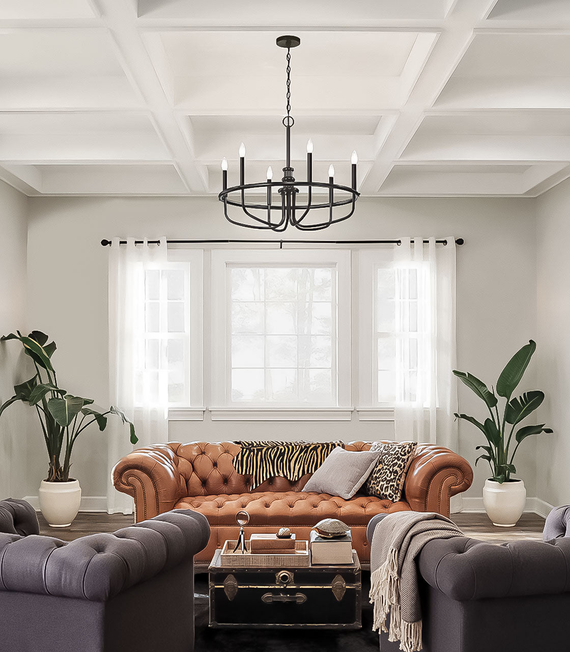 Capitol Hill 6lt Pendant Light
