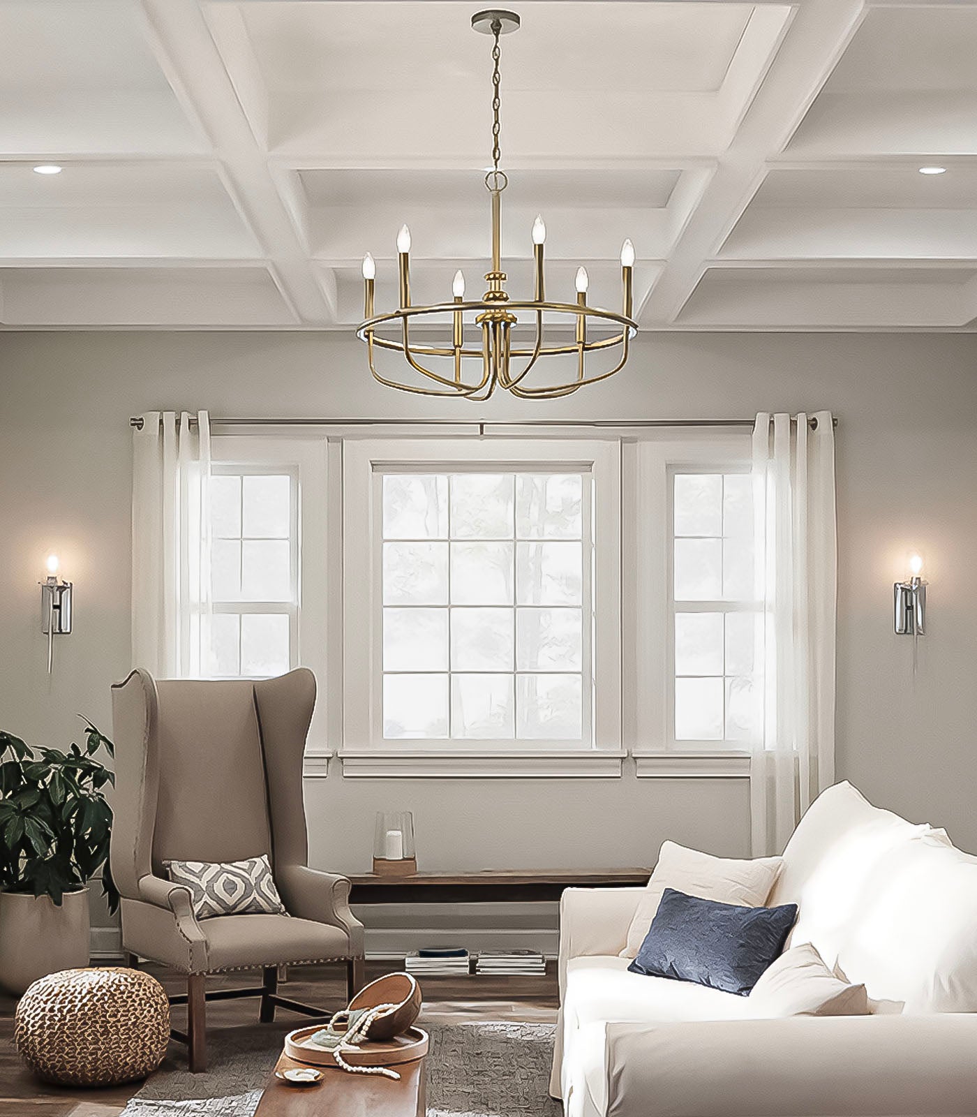 Capitol Hill 6lt Pendant Light