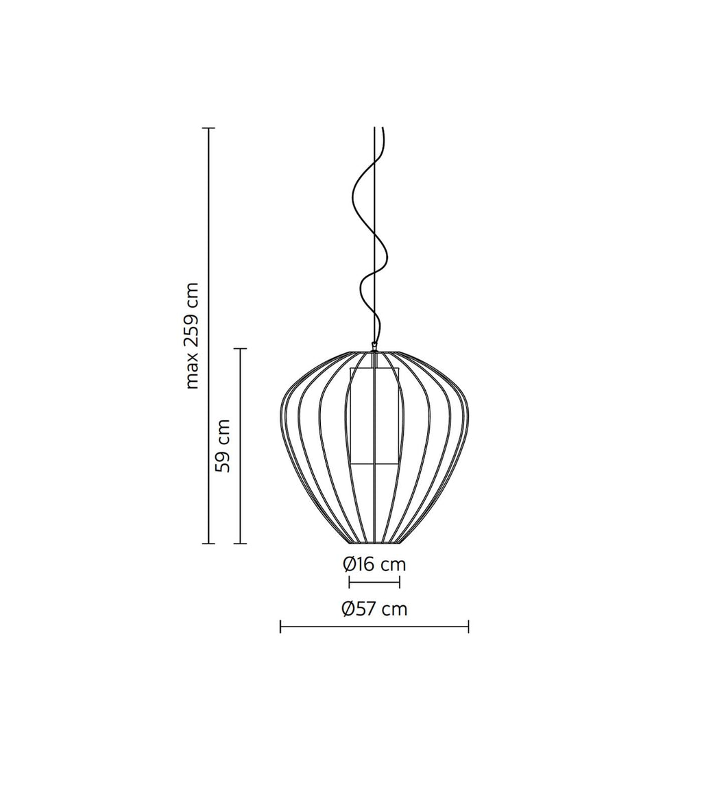 Cell Outdoor Pendant Light