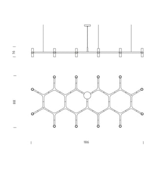 Crown Plana Pendant Light